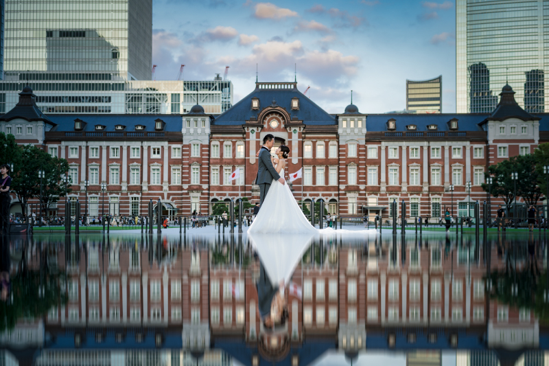 明るい時間からの東京駅&丸の内ロケ♪