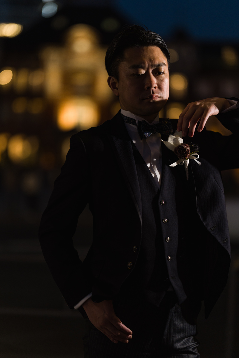 新郎様ソロショット！