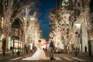 ライトアップされた東京＆丸の内♡