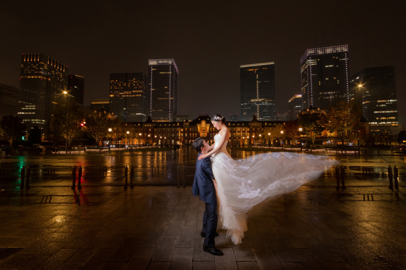 ご要望の多い、ドレスふわっと撮影