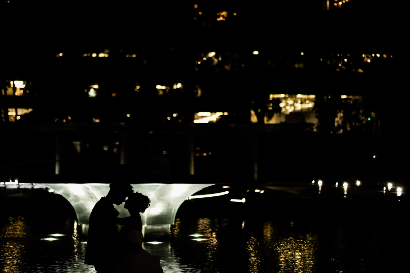 シルエットを切り取って