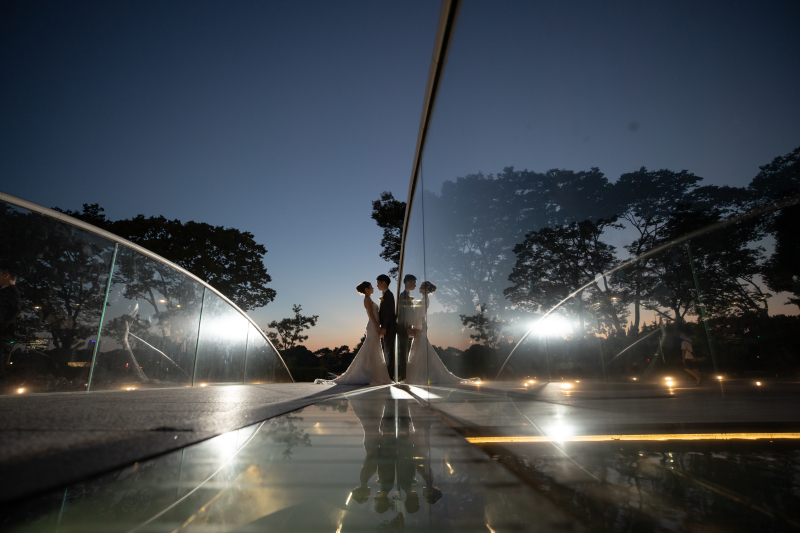 反射を生かして