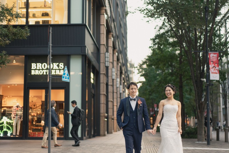 洋装にチェンジして大人っぽく