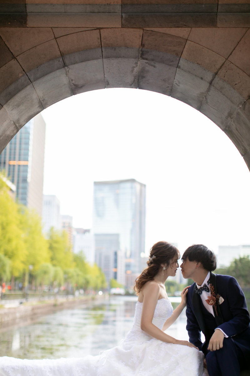 洋装へお色直し!