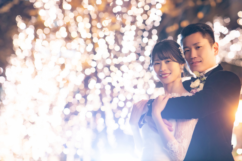 美しい夜景に包まれて♪