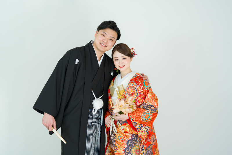 色打掛にお着替え！