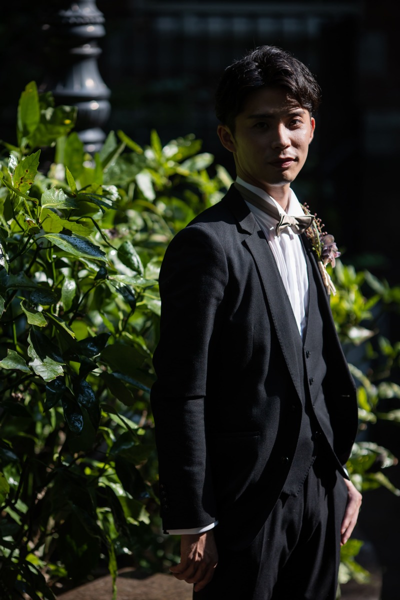 新郎様ソロショット!