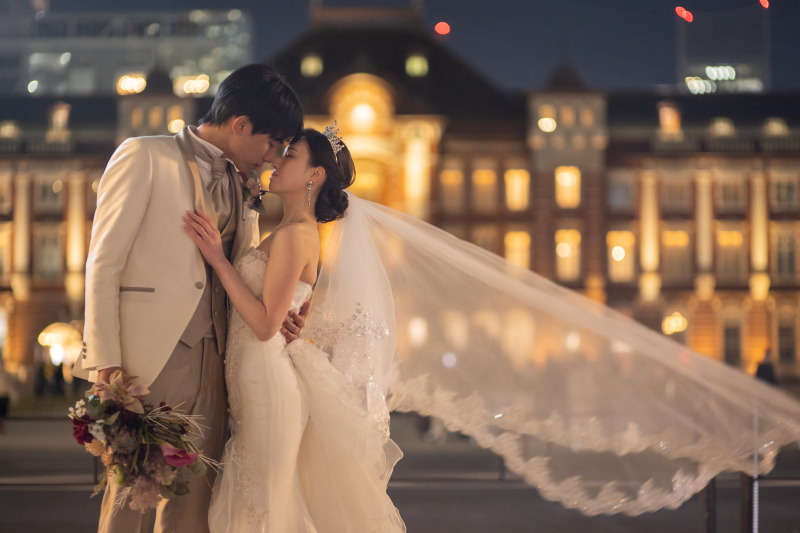 美しいベールショット