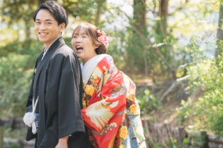 笑顔溢れる和装フォト♡