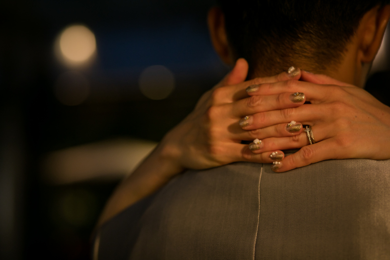 お手元、指輪のアップ!