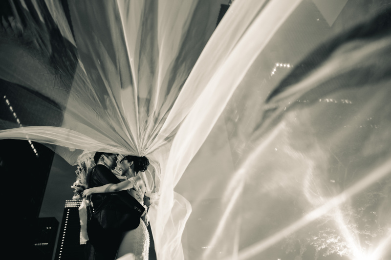 ベールを活かして