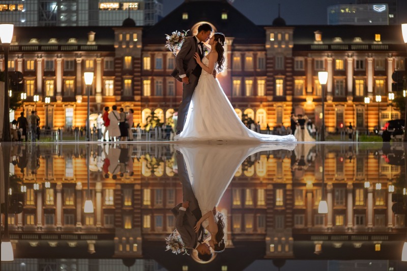 駅前リフレクション