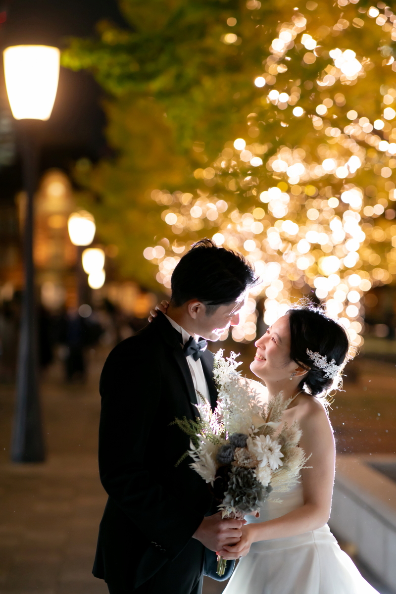 イルミネーションのこの季節ならでは!