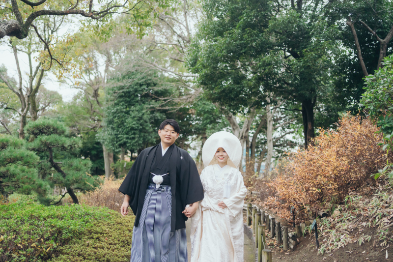 庭園を散歩しながら♪