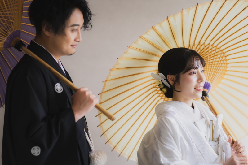 番傘を使って！