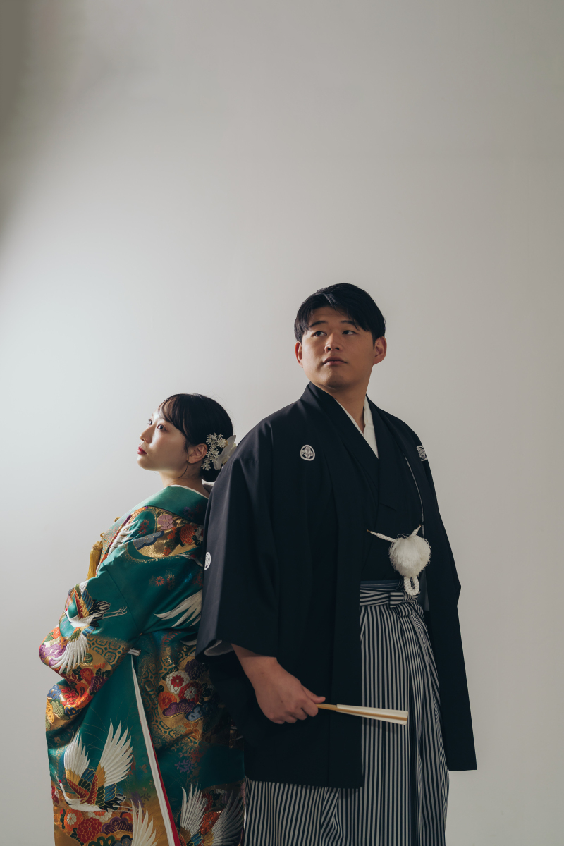 色打掛にチェンジ！