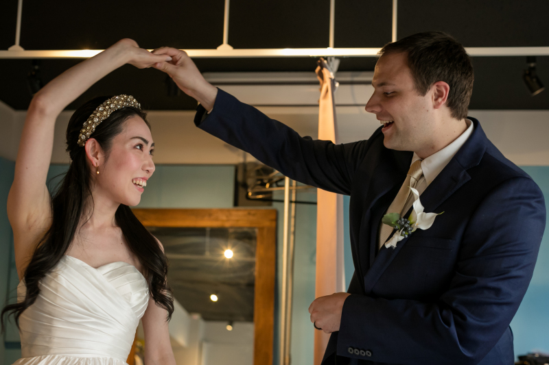 お二人でダンスシーン♪