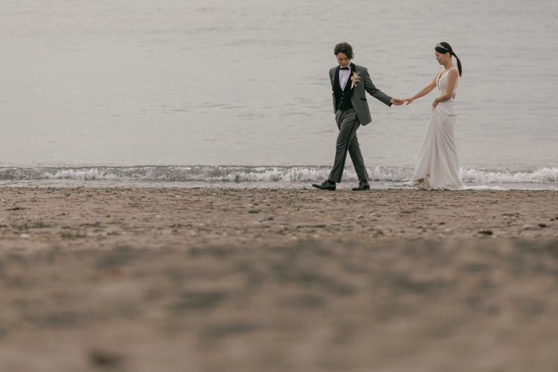 曇り空でもムードある湘南ビーチフォト