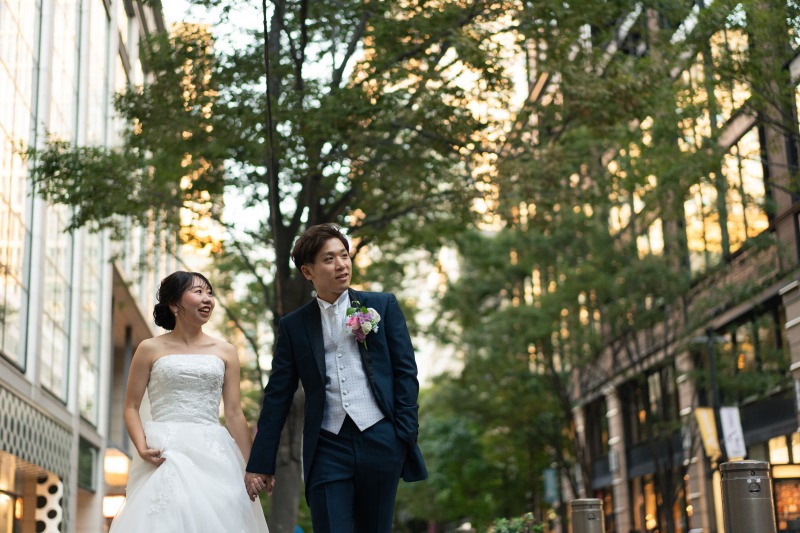 お着換えをしてロケーションへ