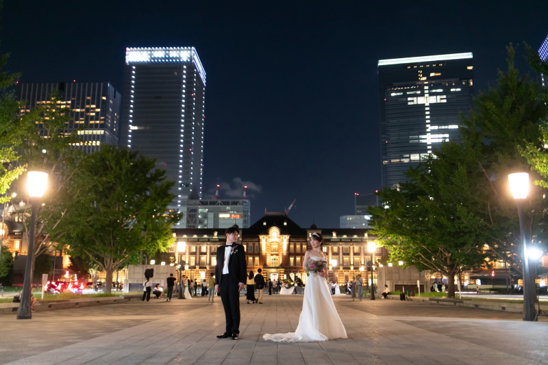 ビルも写し込んで