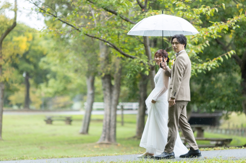 雨天も味方に☆