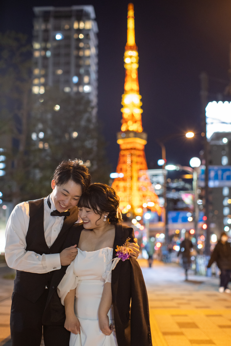 丸の内から東京タワーへ、名所を巡る撮影♪