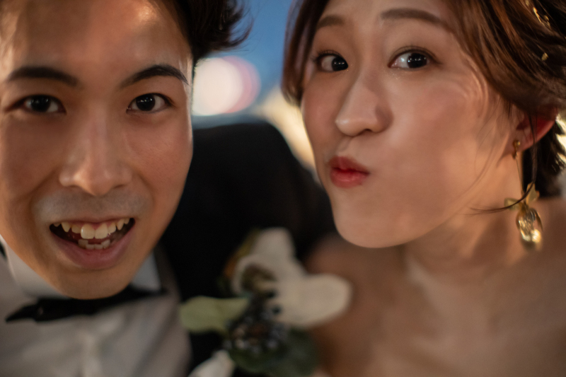 カメラに近寄って！