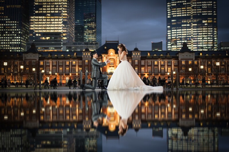 幻想的なリフレクションショットをプレゼント!