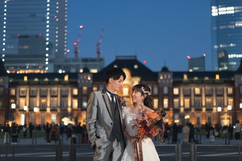 お二人見つめあって…♡