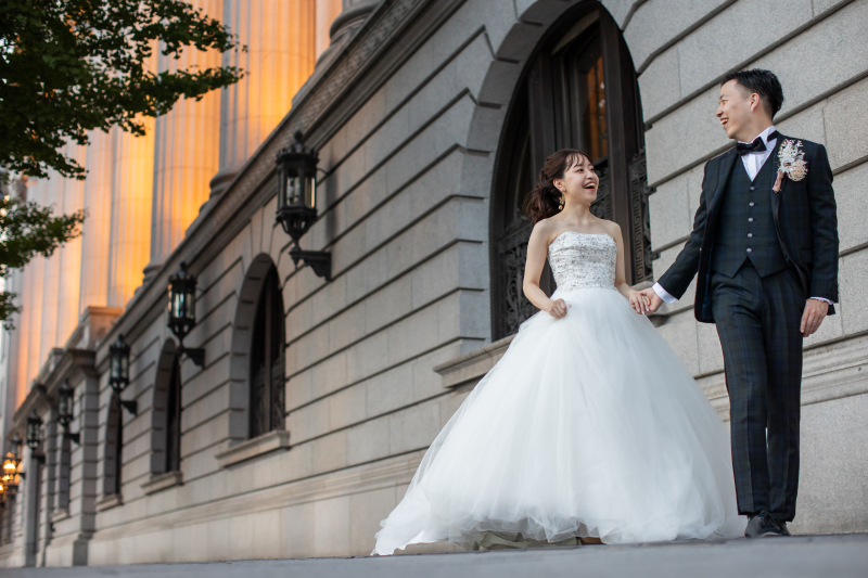 明治生命館のクラシックな外壁