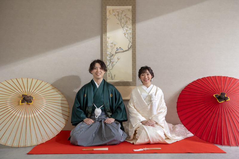 まずはスタジオ撮影から