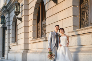 ほがらかカップルの丸の内ロケ