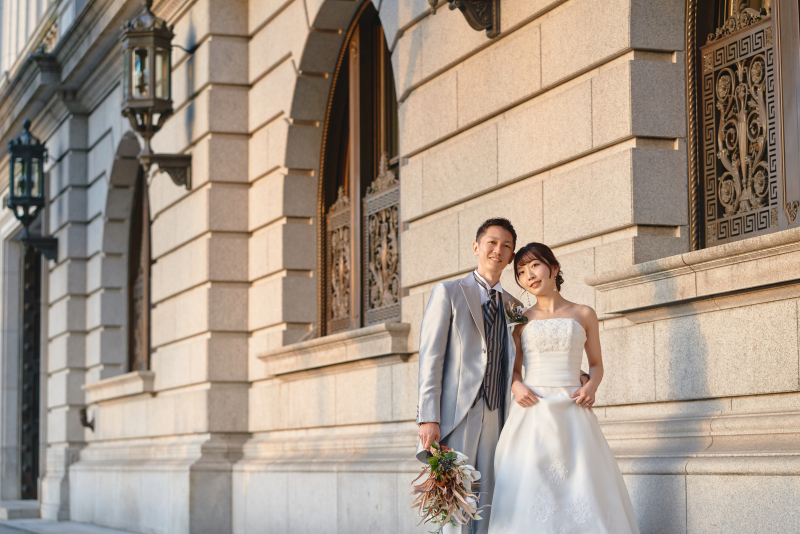 ほがらかカップルの丸の内ロケ