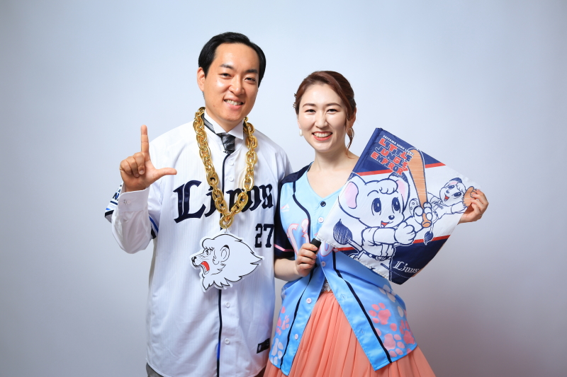 応援グッズを身に着けて♪