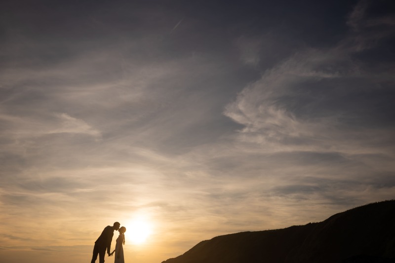 ロマンチックな夕陽♡