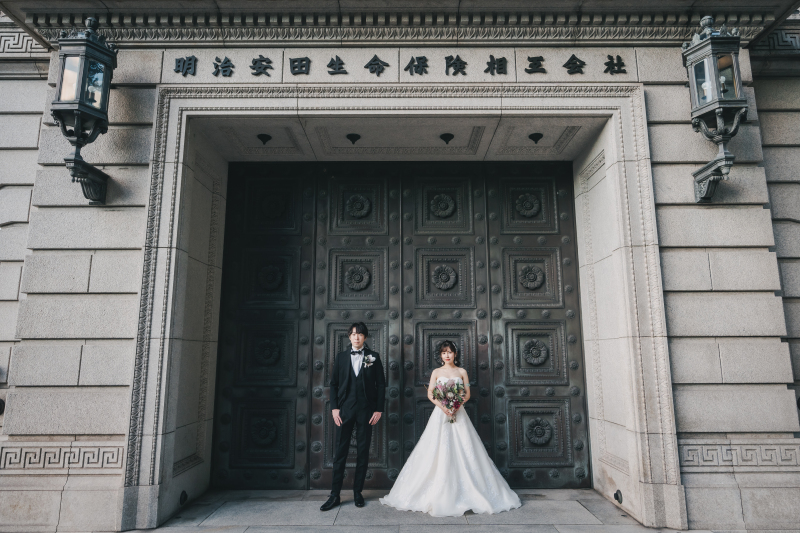 洋装に着替えてよりロマンチックに