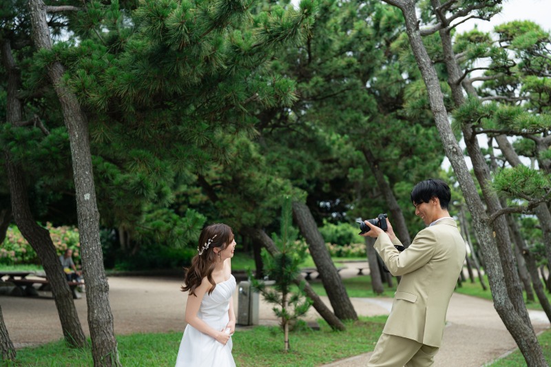 自然なショット