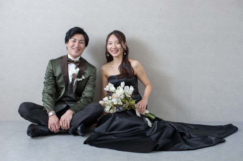 座りショット！