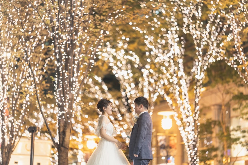 キラキラの街に包まれて…♡