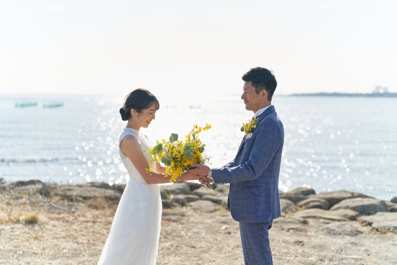 暖かい色のお花で…♡