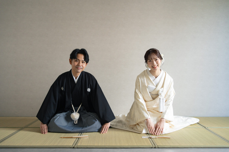 和装撮影からスタート!