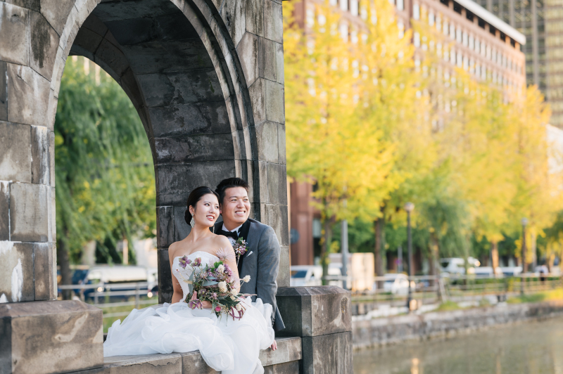 イチョウがきれいな季節に♡