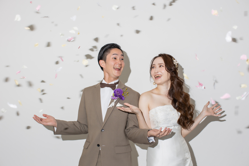 スタジオでコンフェッティショット☆