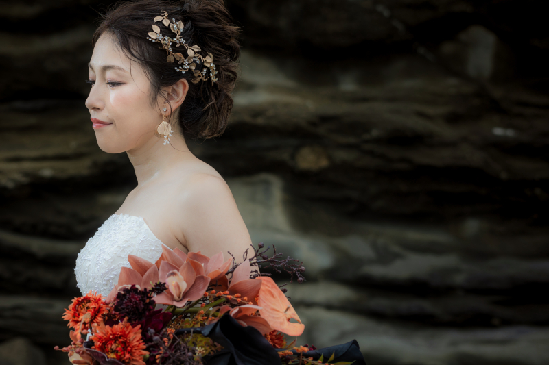 ブーケと一緒に