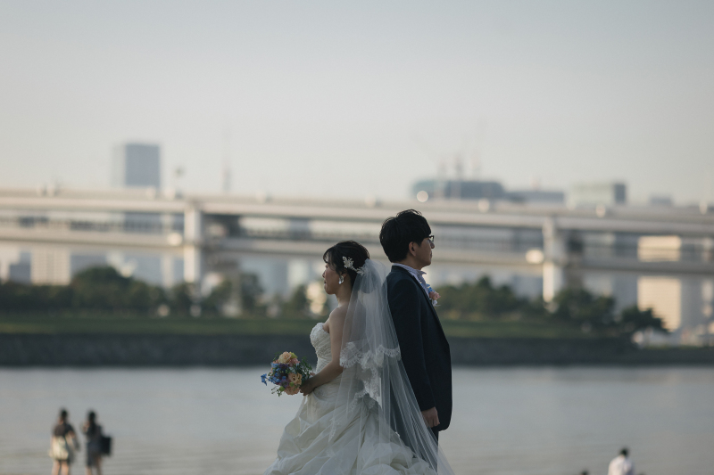 お台場ならではの撮影