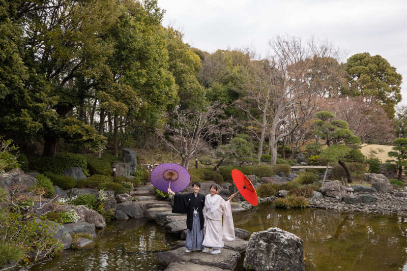 ニコニコ楽しく和装洋装撮影