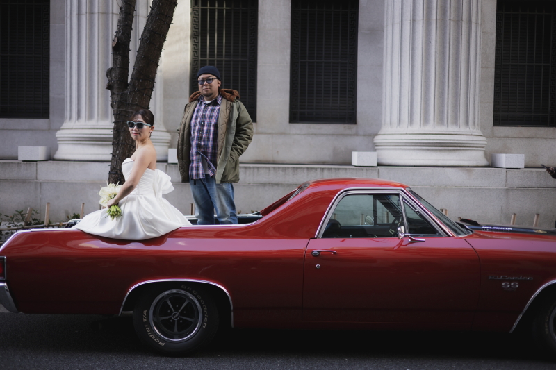 サングラスでかっこよく