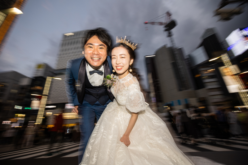 都会のど真ん中で♡