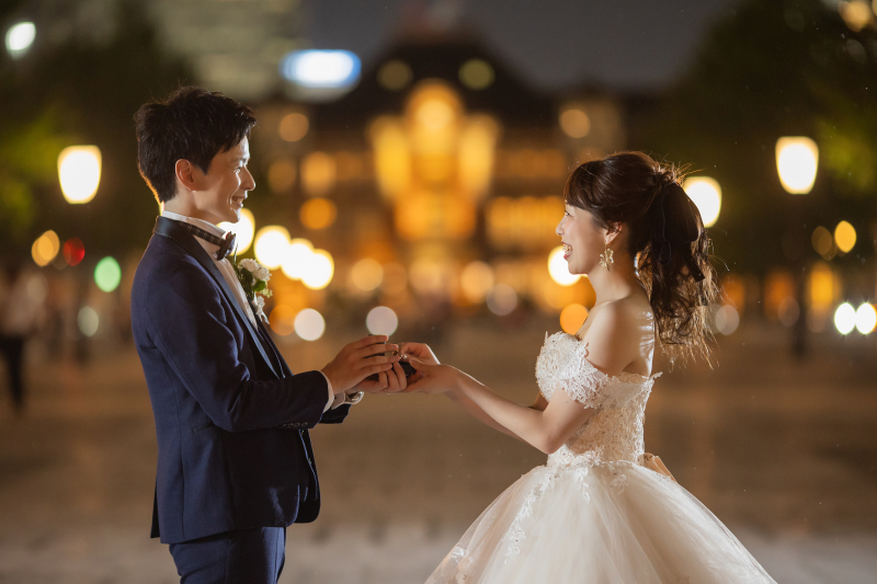 駅前はやっぱりこのショット!