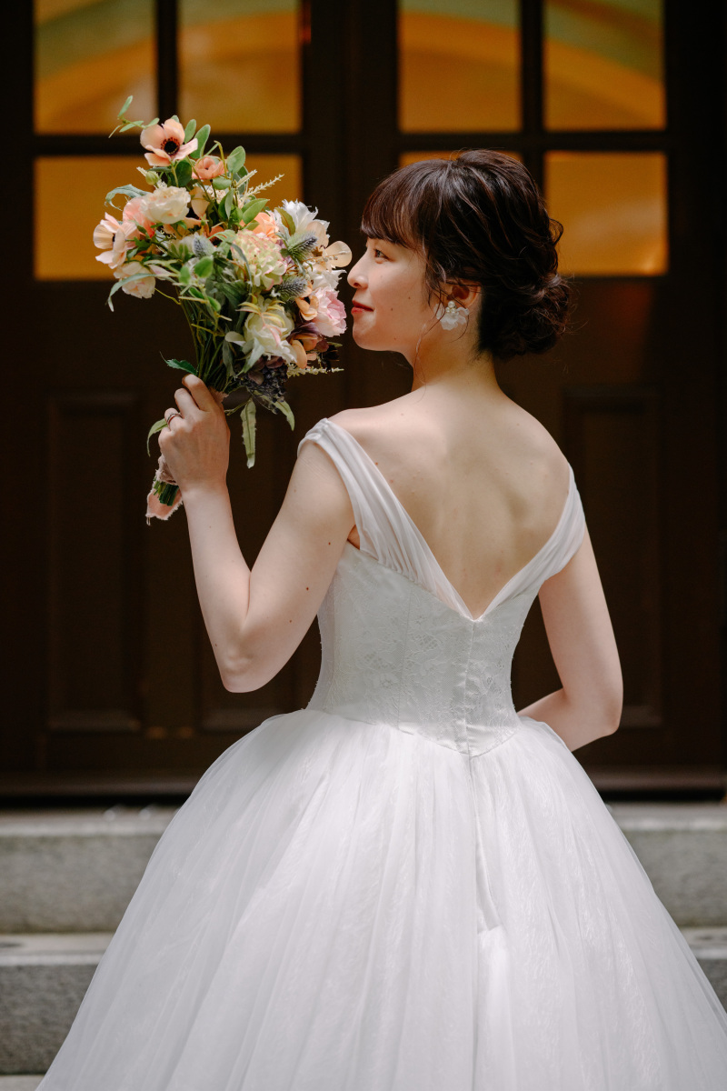 ブーケと一緒に♡